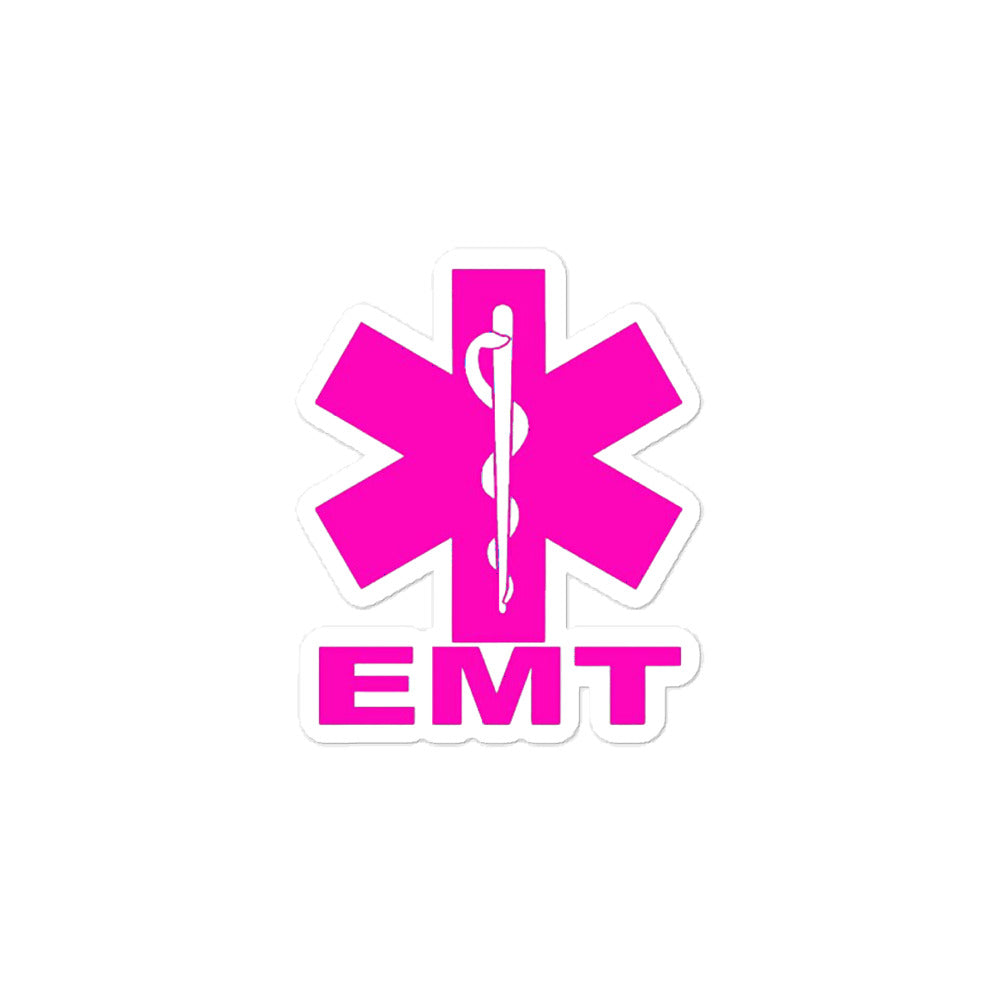 Pink Star of Life sticker – ParamedicX